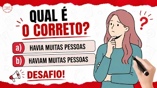 HAVIA ou HAVIAM? HOUVE ou HOUVERAM? Aprenda a Usar o verbo HAVER