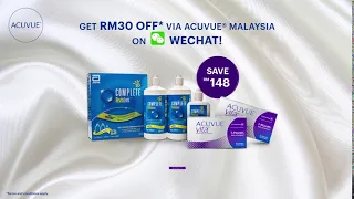 Exceptional Comfort from Week 1 to Week 4 with ACUVUE VITA Monthly Contact Lenses