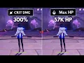 Crit vs HP Best Build for C0 Yelan Genshin Impact