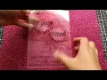 Transparent Invitation Card