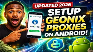How to Setup Geonix Residential Proxies on Tun2Tap Android Updated 2026 Guide