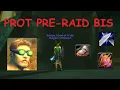 PROTECTION PALADIN TANK PRE-RAID BIS - Wrath of the Lich King