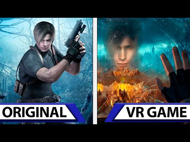Resident Evil 4 | VR VERSION vs ORIGINAL GAME | Graphics &amp; Gameplay Comparison