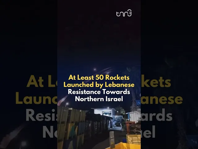 The Lebanese resistance launched over 50 rockets targeting the Israeli settlement of Kiryat Shmona.