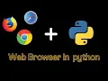 Create Your Own Browser in python Telugu Web browser in Python PyQt5 Unq coder