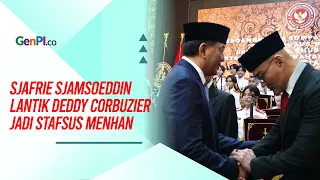Sjafrie Sjamsoeddin Lantik Deddy Corbuzier dan Lima Tokoh Jadi Stafsus Menhan