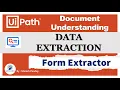 Data Extraction in UiPath Document Understanding Form Extractor UiPath RPA by Manish Pandey