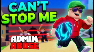 CAN THEY STOP ME? ROBLOX STEAL AN EGG ADMIN ABUSE #stealanegg #roblox #robloxlive
