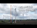 Installation of a MASSIVE WIND TURBINE - CINEMATIC TIMELAPSE