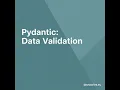 Pydantic Data Validation The Pydantic Philosophy Type Hints as Validation