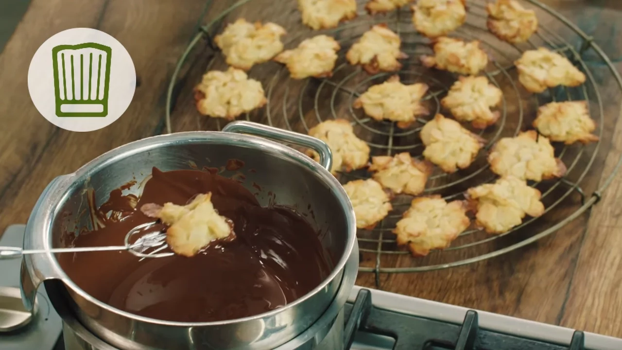 Florentiner ohne kandierte Früchte - Glutenfreie Weihnachtsplätzchen selber backen. 