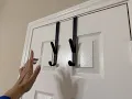 What I noticed about these over the door hooks