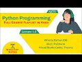 What is Python IDE IDLE PyCharm Visual Studio Code Thonny AKTU