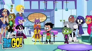 the dc super hero titans teen ttians go cartoon network