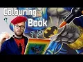 Professional Artist Colors a CHILDRENS Coloring Book Again BATMAN