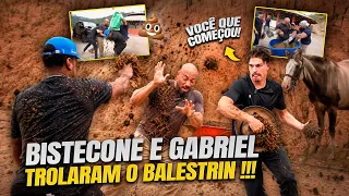 BISTECONE E GABRIEL TROLARAM O BALESTRIN NO HARAS - GUERRA DE EST3RCO !!!