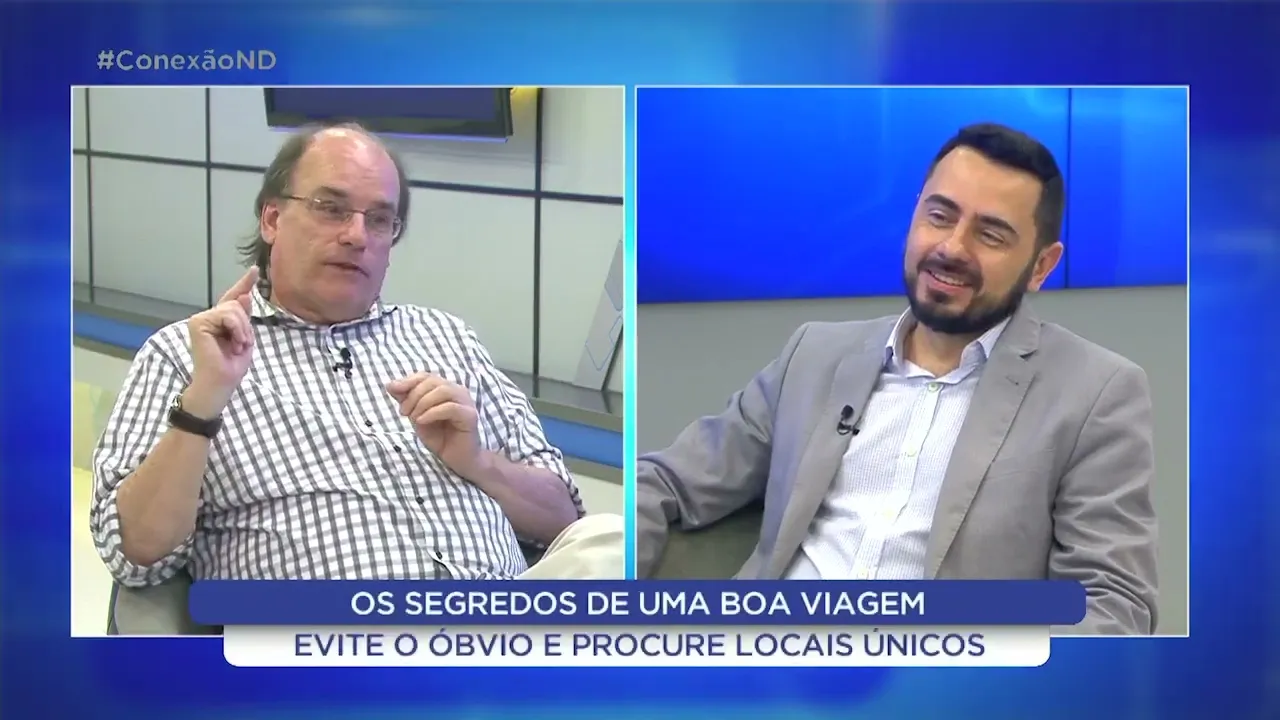 Conexão ND: Alexandre Mendonça recebe guia de turismo internacional