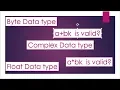 Lecture 8 - Complex Bool Float data type in python LearningStrome Academy