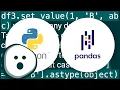 Python pandas insert list into a cell