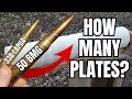 338 Lapua magnum VS 50 BMG - HOW MANY PAPER PLATES