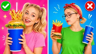 حيل طعام ذكية! 🍔🍟 حيل رائعة للوجبات السريعة من 123 GO!