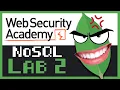 Portswigger - NoSQL injection