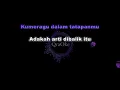 Anjelia Dom, Yovie Widianto - Satu Mimpiku (Karaoke Version by QraOke)