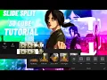 SLIDE SPLIT 3D CUBE Capcut combo tutorial Capcut tutorial