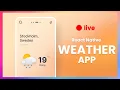 Creating a simple weather app with React Native Expo
