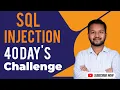Day 32 SQL Injection Explained DVWA Walkthrough 40-Day Ethical Hacking Challenge