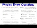PHYSICS TEST 2 2025 STREAM 1 FULL SOLUTIONS Step-by-Step Tutorial