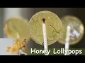 Natural Cough Drop Lollipops Homemade Ginger and Honey Lollipop