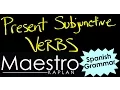 PRESENT SUBJUNCTIVE How to form conjugate verbs in Spanish
