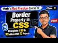 CSS Borders Explained Border Width Style Color Radius