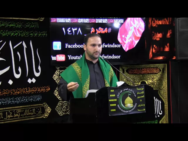 ⁣ابكي الحسين (ع) - ابيات من الشعر قريض - محرم 1438 - الليلة 2 - السيد حسن طباطبائي
