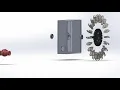 Full Exploded View of Pelton Wheel Turbine