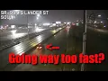Traffic Cam Speed darkened streetlights likely to blame for fatal overpass crash in SODO