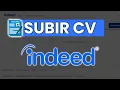 Como SUBIR tu CV en Indeed 2026 Paso a Paso Facil