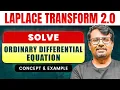 Laplace Transform Solution of Ordinary Differential Equation Concept Example by GP Sir