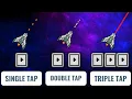 single double and triple tapping keys in construct 3