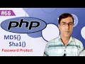 PHP MD5 and sha1 function PHP tutorial for beginners lesson - 66