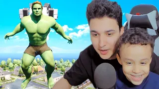 موكا تحول الى هالك العملاق 