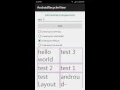 LinearLayoutManager and GridLayoutManager for RecyclerView