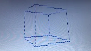 3D rotating cube on one line of code - python