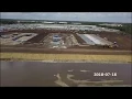 UPS JAXhub expansion timelapse APR-JUL 2018