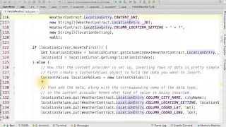 Inserts with ContentProvider - Solution