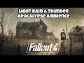 Download Lagu Gentle Rain And Thunderstorm Sounds, Apocalypse Ambience, Fallout 4, Sleep, Study, Relax, Deep Sleep