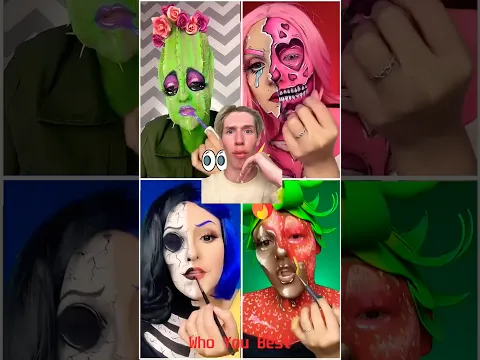 Who did the best?? #greenscreen #reaction #trending #trend #makeupartist #makeuptutorial #shorts