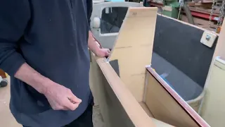 Work on the storage in the dining room. Also sensational rumors of a navigational tunnel.