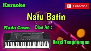 Download Natu Batin ( Dian Anic ) Karaoke Nada Cowo Versi Sandiwaraan - Tengdung Cover MP3